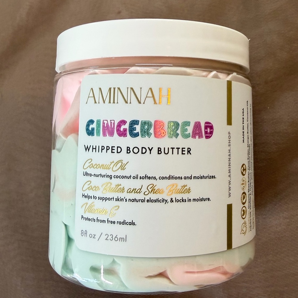Aminnah- Gingerbread Whipped Body Butter